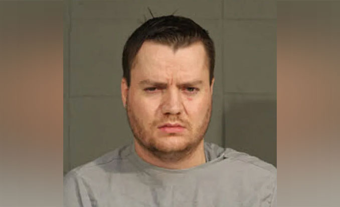 Joseph L. Skulsky, charged with Aggravated Possession of Stolen Ambulance and Criminal Trespass to Land (SOURCE: Northbrook Police Department)