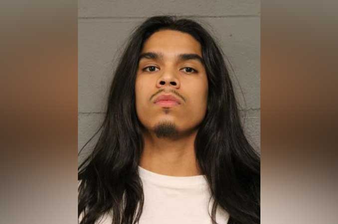Aldo Ruiz, charged with Attempted Murder for alleged shooting of a person near I-90 and East River Road in Chicago (SOURCE: Illinois State Police)
