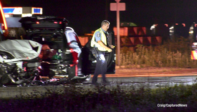 Fatal crash in Wadsworth, Illinois Saturday, July 5, 2025 (Craig/CapturedNews)