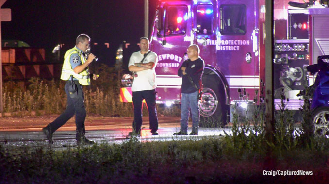 Fatal crash in Wadsworth, Illinois Saturday, July 5, 2025 (Craig/CapturedNews)