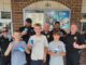 Teens, along with the Wauconda Police Department celebrated the successful securing of a handgun near Route 12 and Route 176 in Wauconda (SOURCE: Wauconda Police Department)