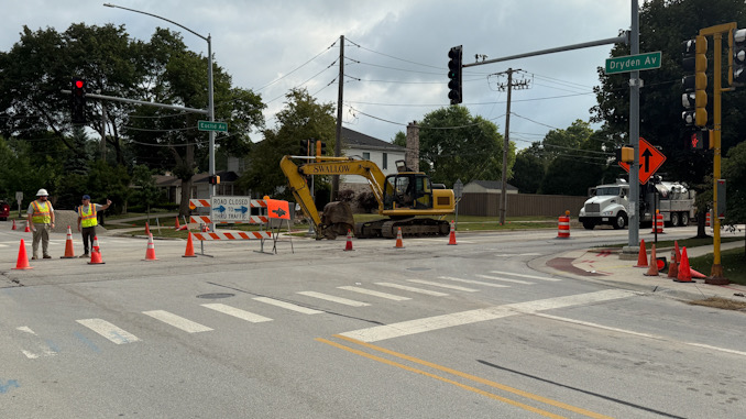 Dryden Avenue closed in both directions at Euclid Avenue 7:53 a.m. Monday, August 11, 2025 (CARDINAL NEWS)