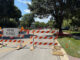 Road Closed sign on westbound Euclid Avenue east of Arlington Heights Road in Arlington Heights on Monday, September 1, 2025 (CARDINAL NEWS)