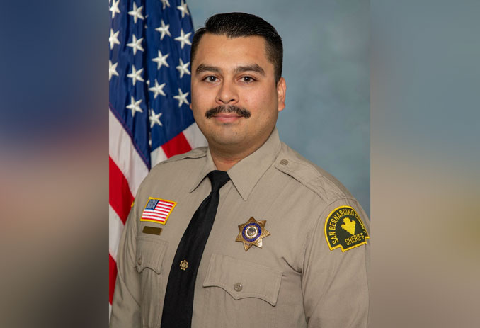 San Bernardino County Sheriff's Department Andrew Nunez, killed in the line of duty Monday, October 27, 2025 (SOURCE: San Bernardino County Sheriff's Department)