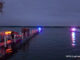 Scene of a single-vehicle boat crash on the Fox Lake near Captain's Quarters on Monday, October 6, 2025 (Craig/CapturedNews)