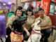 US Navy cadets from the Recruit Training Center Great Lakes enjoying their time during Thanksgiving Dinner at American Legion Post 208 in Arlington Heights on Thanksgiving Day, November 27, 2025 (CARDINAL NEWS)