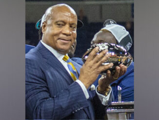 Kevin Warren, Michigan vs. Ohio State in Columbus on November 26, 2022 (PHOTO CREDIT: Zoey Holmstrom)