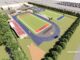 Proposed athletic complex "The Backyard Project" at Saint Viator High School, 1213 East Oakton Street in Arlington Heights (SOURCE: ARCON Associates Inc./Saint Viator)