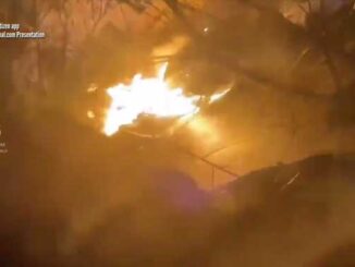 New York City car fire video on Arden Street Thursday, December 18, 2025 on the Citizen app/Citizen.com