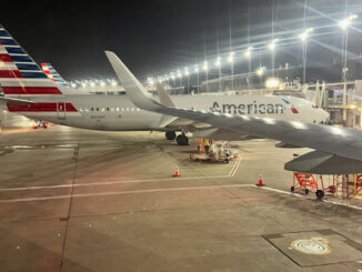 American Airlines gates at night at O'Hare International Airport in 2025 (CARDINAL NEWS)
