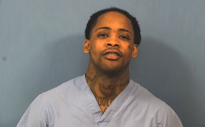 Deion Kidd, charged with Aggravated Unlawful Possession of a Weapon – Previous Felony Conviction and other charges (SOURCE: DuPage County State's Attorney's Office)