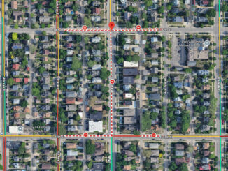 Portland Avenue and 34th Street Minneapolis (SOURCE Imagery, ©2026 Google, Imagery ©2026 Airbus, CNES / Airbus, Maxar Technologies, Map data ©2026)