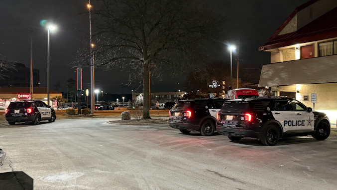 Arlington Heights Police Department on scene for a Domestic Battery investigation at Red Roof Inn Monday, February 16, 2026 about 10:55 p.m. Monday, February 16, 2026 (CARDINAL NEWS)