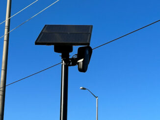 LPR reader camera installed on the west side of Arlington Heights and photographed on November 14, 2023 (CARDINAL NEWS)