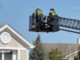 Firefighters on Arlington Heights Fire Department Tower 1 on Monday afternoon, March 30, 2026 (CARDINAL NEWS)
