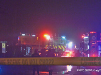 Rescue vehicles on the scene of a single-engine aircraft crash in the block of 800 Swallow Court in unincorporated Deerfield late Wednesday night, March 4, 2026 (PHOTO CREDIT: Craig/CapturedNews)