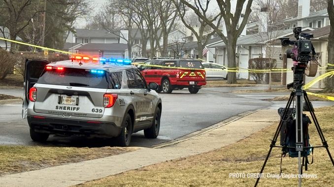 Lake County Sheriff's Office on scene of a single engine aircraft crash on Swallow Street in unincorporated Deerfield the morning after the crash (PHOTO CREDIT: Craig/CapturedNews).