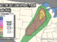 Chicagoland has a tornado risk Friday night, April 17, 2026, but the greater risk is in far northwest Illinois, eastern Iowa, southwest Wisconsin, and far southeast Minnesota (NOAA/NWS Storm Prediction Center)