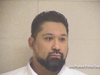 John C. Alvarez-Vera, charged with unlawful restraint, domestic battery and other charges (SOURCE: Cook County Sheriff's Office)