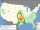 Day 1 Convective Outlook/Categorical for Saturday, April 25, 2026 (SOURCE: NOAA/NWS Storm Prediction Center)