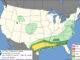 Day 1 Convective Outlook/Categorical for Thursday, April 30, 2026 indicates no severe weather in Illinois (SOURCE: NOAA/NWS Storm Prediction Center)