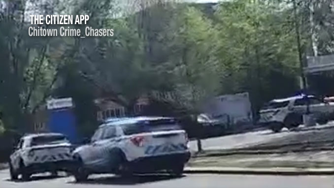 Endeavor Swedish Hospital Chicago, Saturday morning, April 25, 2026 (SOURCE: THE CITIZEN APP/Chitown Crime_Chasers)