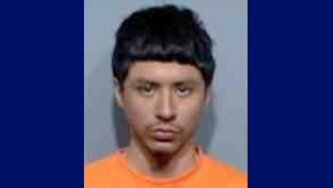 Homeless Damian Engelmann, accused of stabbing two male victims in downtown Arlington Heights, and charged with two counts of Attempted Murder -- one count for each victim (SOURCE: Arlington Heights Police Department)