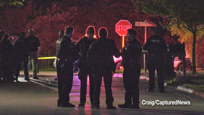 Police shooting of armed suicidal female on Ashbrook Drive in Mundelein (PHOTO CREDIT: Craig/CapturedNews)