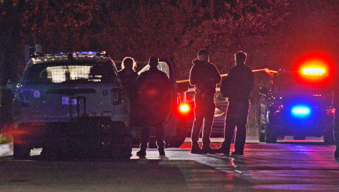 Police shooting of armed suicidal female on Ashbrook Drive in Mundelein (PHOTO CREDIT: Craig/CapturedNews)