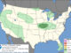 Day 1 Convective Outlook/Categorical for Sunday night, May 3, 2026 indicates no severe weather in Northern Illinois (SOURCE: NOAA/NWS Storm Prediction Center)