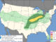 Day 1 Convective Outlook/Categorical for Monday, May 4, 2026 indicates Level 1 Severe Thunderstorms possible (SOURCE: NOAA/NWS Storm Prediction Center)