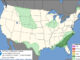 Day 1 Convective Outlook/Categorical for Thursday afternoon, May 7, 2026 indicates no severe weather for Illinois (SOURCE: NOAA/NWS Storm Prediction Center)