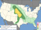 Day 1 Convective Outlook/Categorical for Saturday/Sunday Overnight, May 30-31, 2026 indicates no severe weather in Illinois (SOURCE: NOAA/NWS Storm Prediction Center)