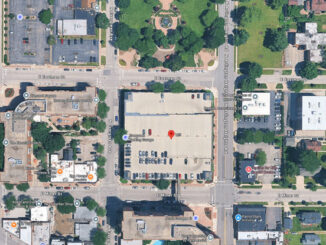 Eastman Parking Garage, 155 East Eastman Street in Arlington Heights (Imagery ©2026 Vexcel Imagin US, (Inc, Imagery ©2026 Airbus, Maxar Technologies, Map data ©2026 Google)