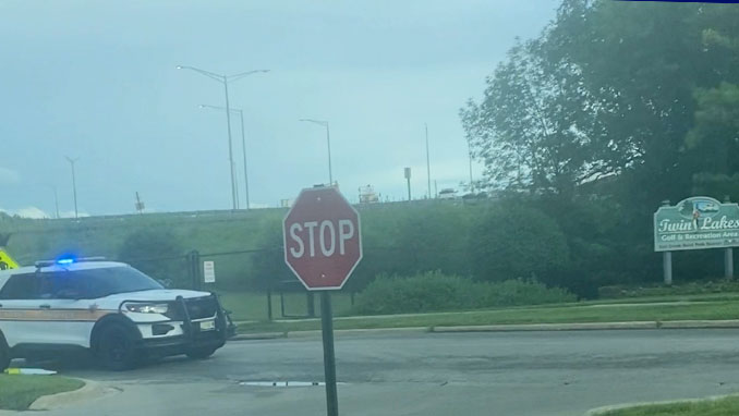 Illinois State Police at Twin Lakes in Palatine on Monday evening, June 8, 2026 (provided image)
