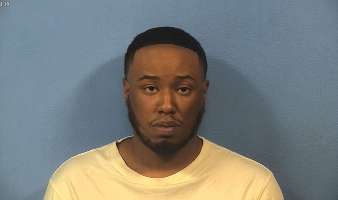 Jamon Roberts, charged with Unlawful Possession of a Weapon by a Convicted Felon and other charges (SOURCE: DuPage County State's Attorney's Office)