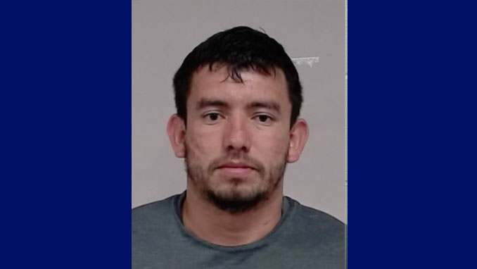 Jonny E. Hernandez-Mendoza, charged with Attempted Criminal Trespass and other charges (SOURCE: Palatine Police Department)