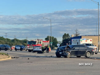 Personal injury crash at Elmhurst Road and Higgins Road/Touhy Avenue in Elk Grove Village (Provided photo: Mr. Mike)