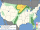 Day 1 Convective Outlook/Categorical for Monday, June 29, 2026 indicates no severe weather in all of Illinois and southern Wisconsin (SOURCE: NOAA/NWS Storm Prediction Center)