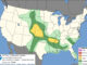 Day 1 Convective Outlook/Categorical for Overnight Monday/Tuesday, June 2-3, 2026 indicates no severe weather for Illinois (SOURCE: NOAA/NWS Storm Prediction Center)