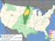 Day 1 Convective Outlook/Categorical for overnight Wednesday/Thursday, June 3-4, 2026 indicates no severe weather for Illinois (SOURCE: NOAA/NWS Storm Prediction Center)