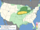 Day 1 Convective Outlook/Categorical for Friday, June 5, 2026 indicates severe weather (Level 1/Marginal Risk and Level 2/Slight Risk) (SOURCE: NOAA/NWS Storm Prediction Center)