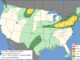 Day 1 Convective Outlook/Categorical for Saturday, June 6, 2026 indicates no risk level severe thunderstorms for northern Illinois (SOURCE: NOAA/NWS Storm Prediction Center)