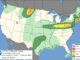 Day 1 Convective Outlook/Categorical for Saturday, June 6, 2026 indicates no severe weather at Level 1/5 risk or higher in northern Illinois (SOURCE: NOAA/NWS Storm Prediction Center)