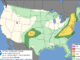 Day 1 Convective Outlook/Categorical for Friday, June 12, 2026 indicates no thunderstorm risk (SOURCE: NOAA/NWS Storm Prediction Center)