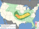 Day 1 Convective Outlook/Categorical for overnight Sunday/Monday, June 21-22, 2026 thundershowers but no severe weather for northern Illinois (SOURCE: NOAA/NWS Storm Prediction Center)