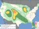 Day 1 Convective Outlook/Categorical for Wednesday, June 24, 2026 indicates Level 2/5 risk severe thunderstorms are possible for Wednesday evening and overnight into Thursday (SOURCE: NOAA/NWS Storm Prediction Center)