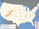 Day 1 CONUS Fire Weather Outlook for Thursday, June 4, 2026 does not reach threshold for "Elevate Risk Level" or above, but NWS Chicago indicates increase threat of grass fires and brush fires; "ELEVATED" risk is indicated in parts of Arizona, Colorado, Nevada, Utah, and Wyoming (SOURCE: NOAA/NWS Storm Prediction Center)