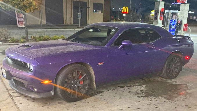 Stolen 2016 Dodge Challenger from the area of Central Road and Ridge Avenue in Arlington Heights (Provided Photo)
