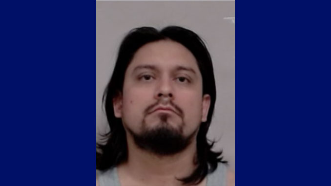 Andres Garcia, charged with Possession of a Controlled Substance and other charges, including a  weapons charge (SOURCE: Palatine Police Department)